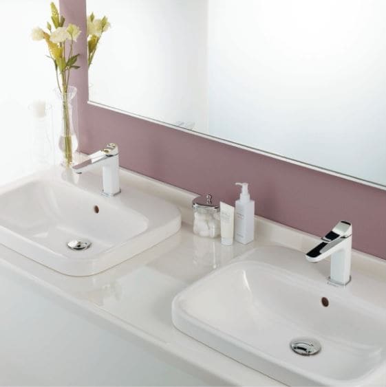 Hình ảnh thực tế vòi chậu rửa mặt Nhật Bản Kakudai 183-308