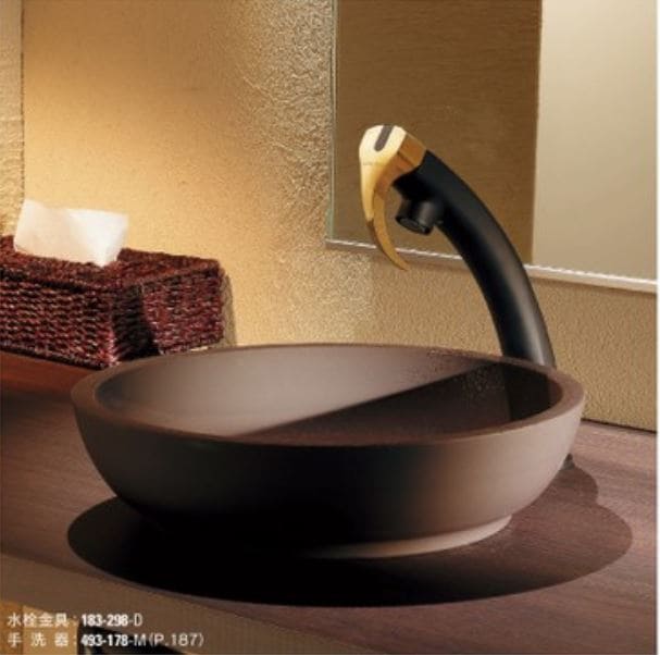 Hình ảnh thực tế vòi lavabo rửa mặt Kakudai 183-298-D