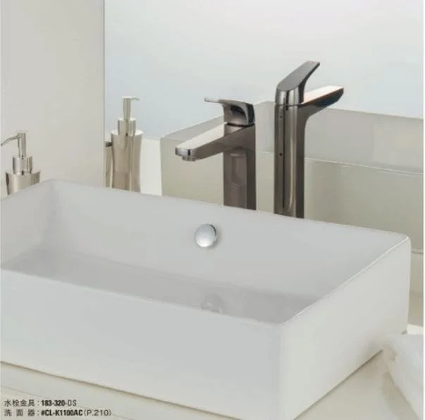 Hình ảnh thực tế vòi rửa mặt Kakudai 183-318-DS