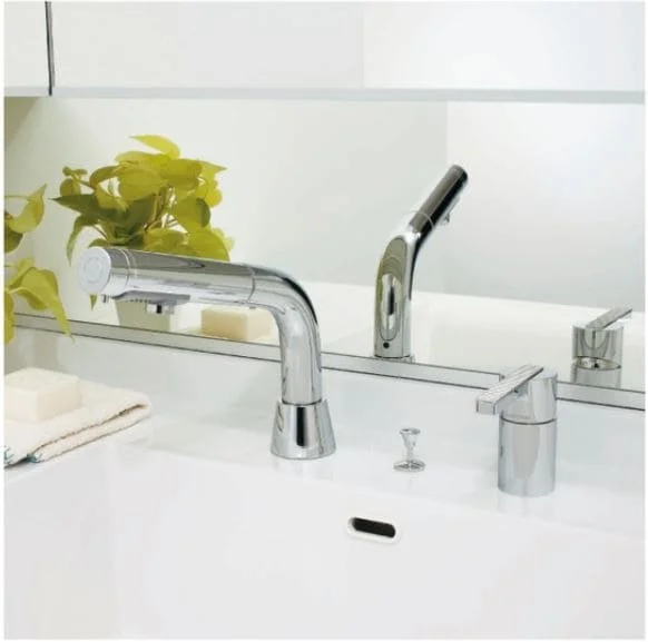 Hình ảnh thực tế vòi rửa mặt Kakudai 186-004