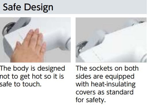 Hình ảnh: Chế độ an toàn sen nhiệt độ KVK FTB160KBR2