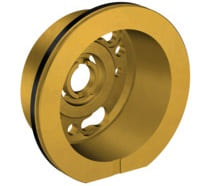 Chụp chân bắt vòi lavabo âm tường Axor 13609000