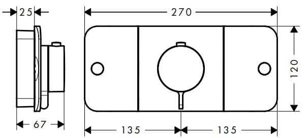 Bản vẽ mặt nạ nhập khẩu từ Đức Axor 45712310