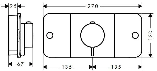 Bản vẽ mặt nạ nhập khẩu từ Đức Axor 45712340