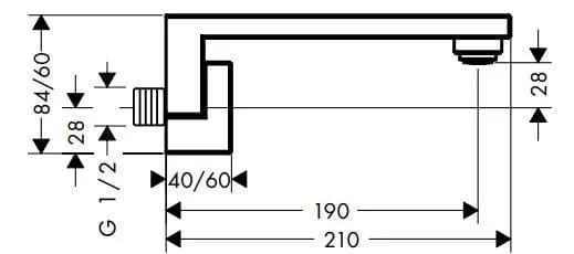 Vòi bồn tắm Đức Axor 46410000