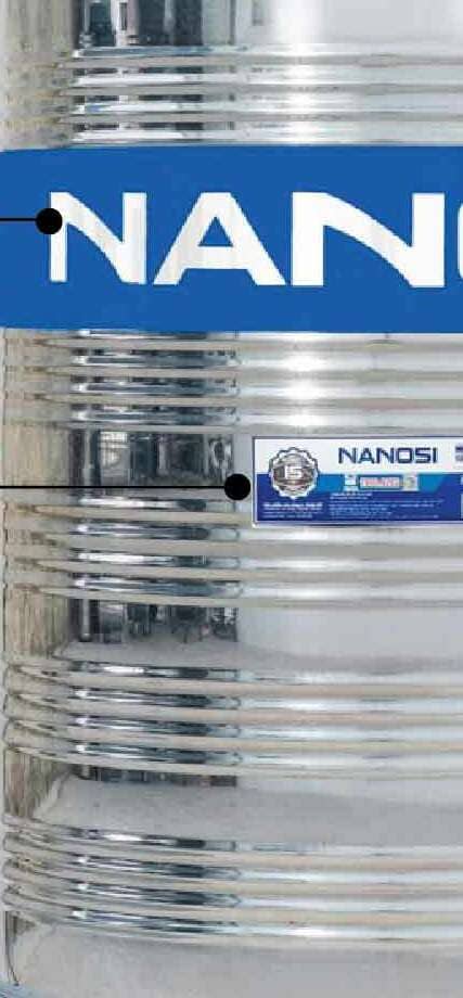 5 lốc gân bồn nước inox Nanosi
