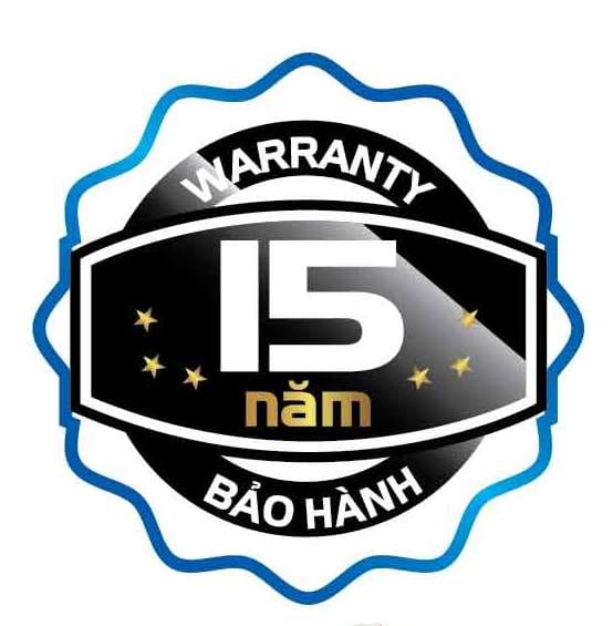 Bảo hành 15 năm bồn nước Nanosi