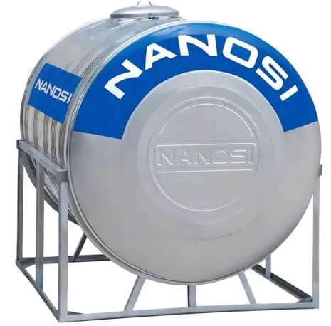 Bồn nước inox Nanosi 2000l nằm F1140