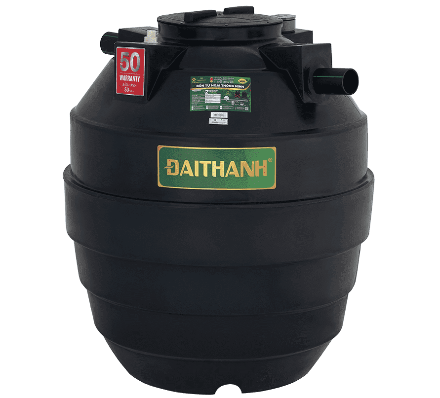 Bể phốt nhựa tự hoại Đại Thành 1000l đứng