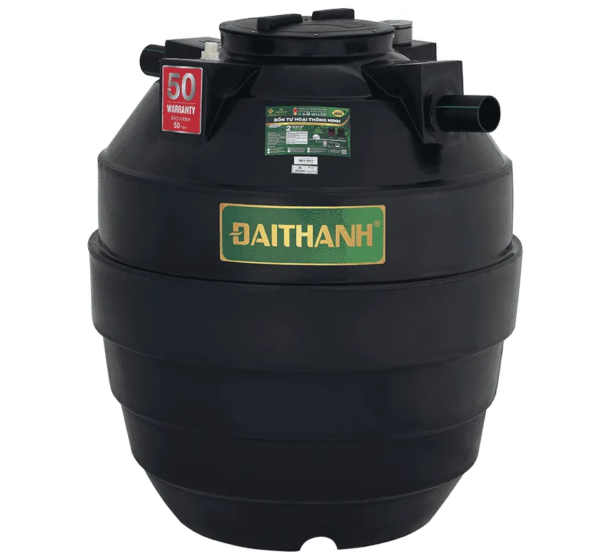 Bể phốt nhựa tự hoại Đại Thành 2000l đứng