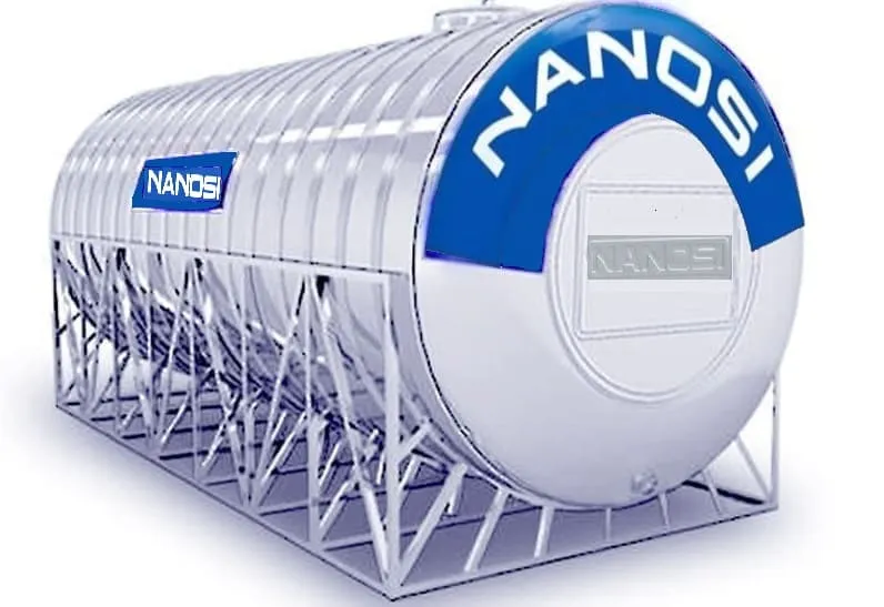 Hình ảnh: Bồn công nghiệp Nanosi 10000l ngang F1700mm