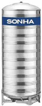 Bồn công nghiệp Sơn Hà 10000l đứng F1700