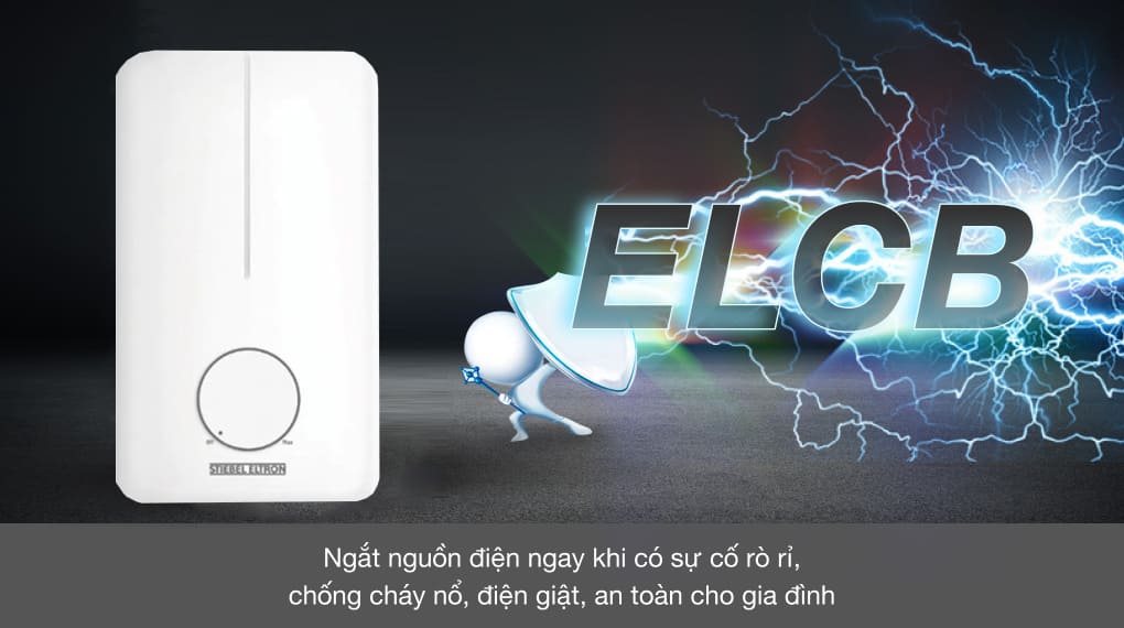 ELCB chống rò điện bình nước nóng Stiebel Eltron DE 35 EC