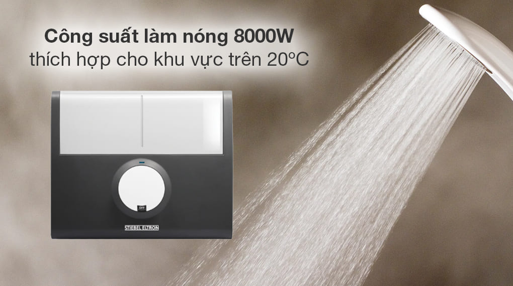 Máy nước nóng trực tiếp Đức Stiebel Eltron DDH 8 EC