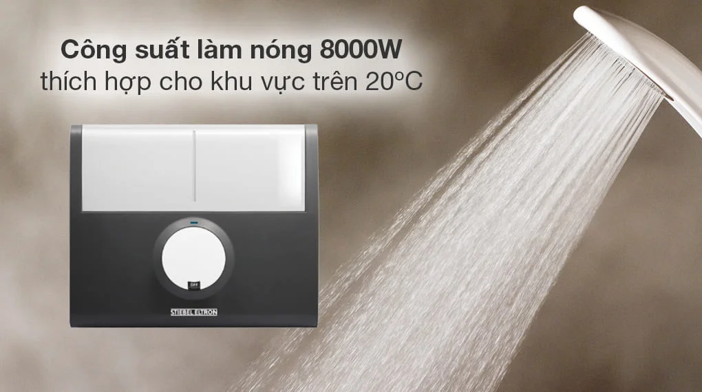 Máy nước nóng trực tiếp Đức Stiebel Eltron DDH 8 EC
