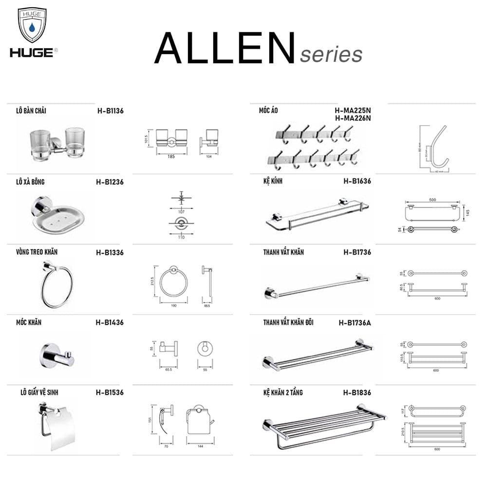 Huge Allen series