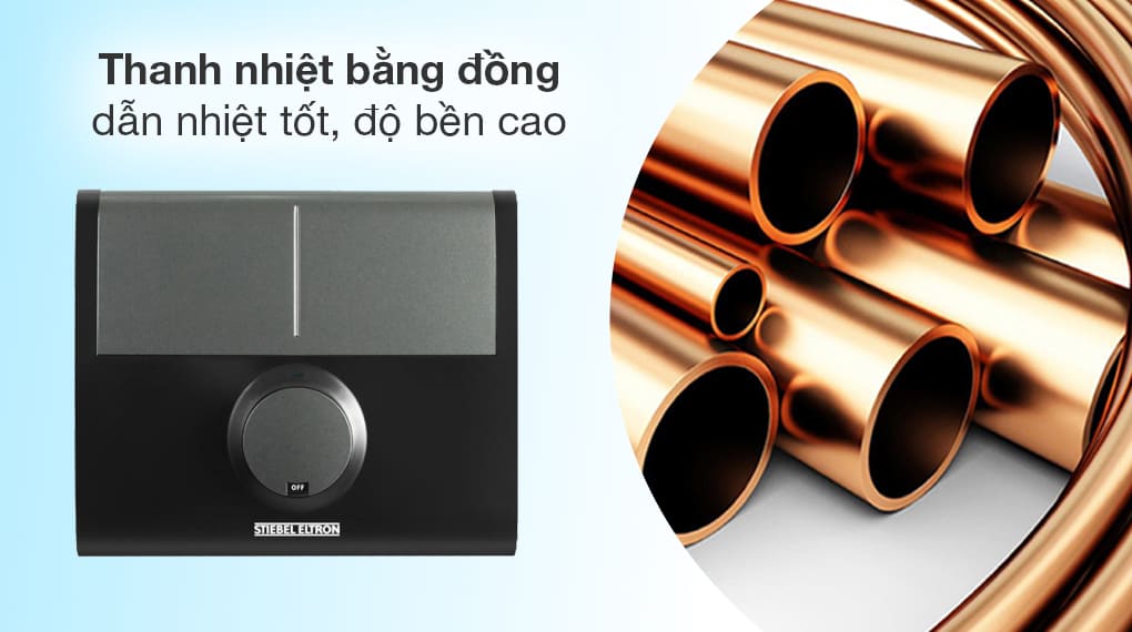 Thanh đốt đồng máy nước nóng trực tiếp Stiebel Eltron DDC 8 EC