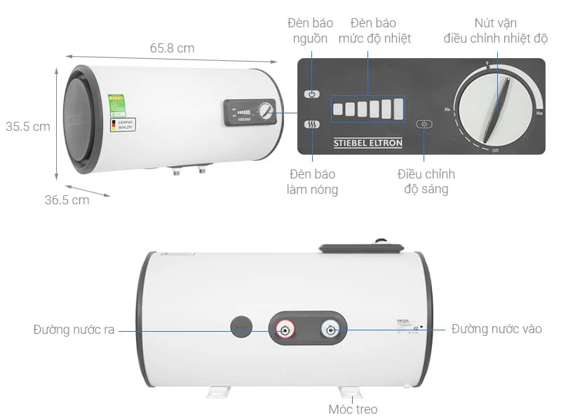 Thông số máy nước nóng Đức Stiebel Eltron ESH 25 H Plus T-VN