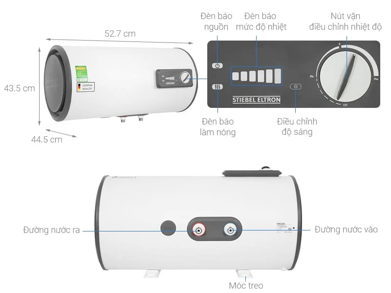 Thông số máy nước nóng Đức Stiebel Eltron ESH 30 H Plus T-VN