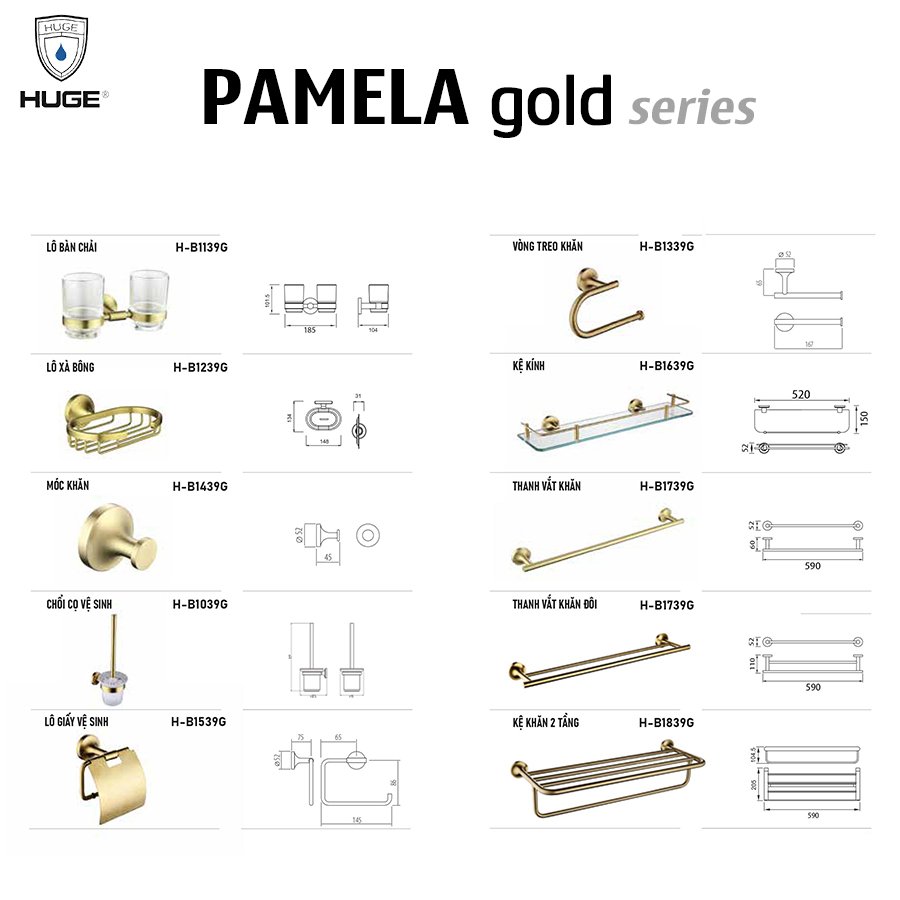 Huge Pamela gold