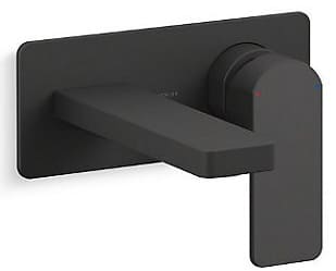 Vòi lavabo nóng lạnh âm tường Kohler Parallel K-23485T-B4-BL