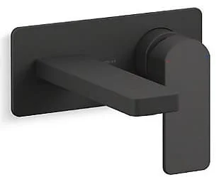 Vòi lavabo nóng lạnh âm tường Kohler Parallel K-23485T-B4-BL