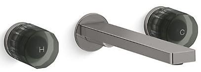 Vòi lavabo nóng lạnh âm tường Kohler Composed K-73067T-B9ACH-TT