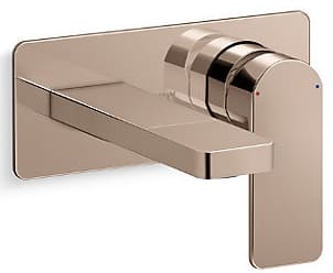 Vòi lavabo nóng lạnh âm tường Kohler Parallel K-23485T-B4-RGD