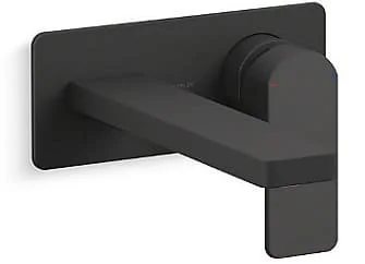 Vòi lavabo nóng lạnh âm tường Kohler Parallel K-22567T-B4-BL