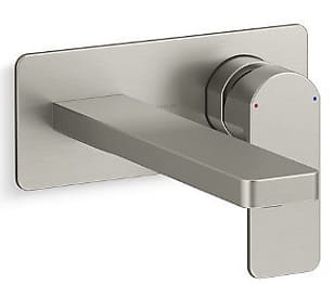 Vòi lavabo nóng lạnh âm tường Kohler Parallel K-22567T-B4-BN