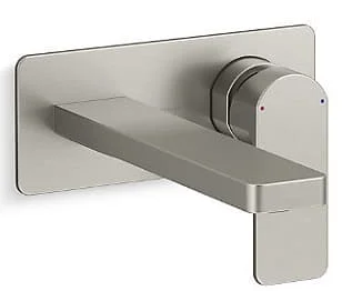 Vòi lavabo nóng lạnh âm tường Kohler Parallel K-22567T-B4-BN