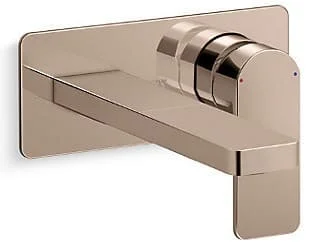 Vòi lavabo nóng lạnh âm tường Kohler Parallel K-22567T-B4-RGD