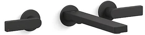 Vòi lavabo nóng lạnh âm tường Kohler Composed K-73067T-B4-BL