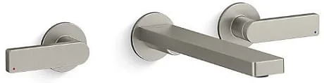 Vòi lavabo âm tường Kohler Composed K-73067T-B4-BN