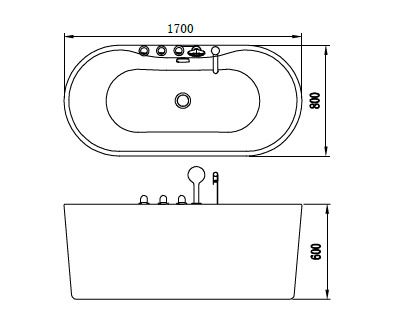 Bản vẽ JOMOO Y028217-1A01-1