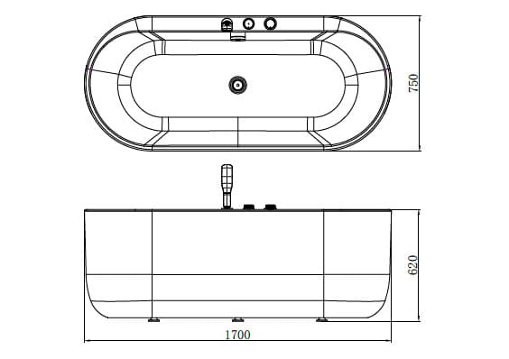 Bản vẽ JOMOO Y077217-1AB1-1