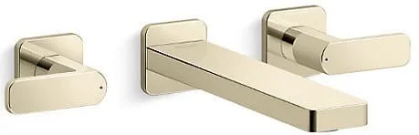 Mặt nạ vòi lavabo âm tường Kohler Parallel K-K-22570T-B4-AF