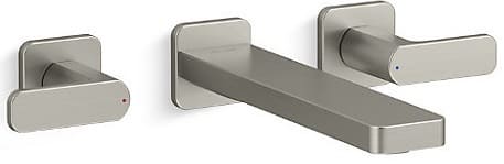  Vòi lavabo nóng lạnh âm tường Kohler Parallel K-K-22570T-B4-BN