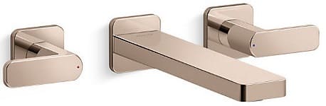 Mặt nạ vòi lavabo âm tường Kohler Parallel K-K-22570T-B4-RGD