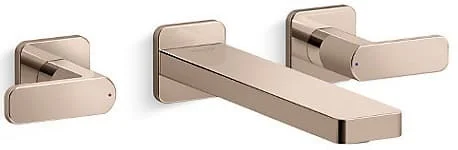 Mặt nạ vòi lavabo âm tường Kohler Parallel K-K-22570T-B4-RGD