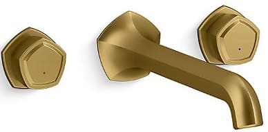 Mặt nạ vòi lavabo âm tường Kohler Occasion K-EX27103T-4-BL