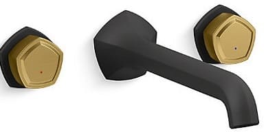 Vòi lavabo âm tường Kohler Occasion K-EX27103T-9-BMB