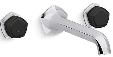 Vòi lavabo âm tường Kohler Occasion K-EX27103T-9-CBL