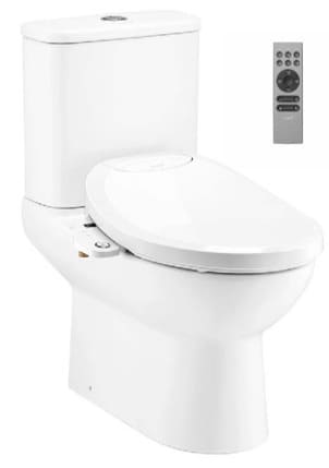 Bàn Cầu 2 Khối Nắp Điện Tử COTTO C126207(CV7)