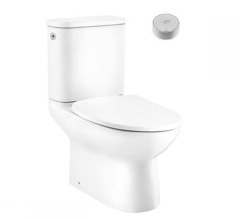 Bàn Cầu 2 Khối Nút Xả Cảm Biến COTTO C126227