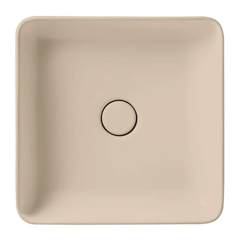 Chậu rửa mặt đặt bàn màu be COTTO C00341 MIR