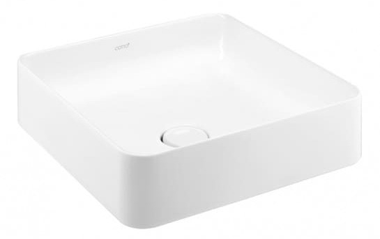 Chậu rửa mặt đặt bàn màu trắng mờ COTTO C00341 MWH