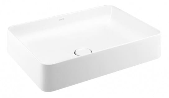 Chậu rửa mặt đặt bàn màu trắng mờ COTTO C00342 MWH