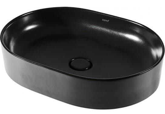 Chậu rửa mặt đặt bàn màu xám mờ COTTO C00343 MBK