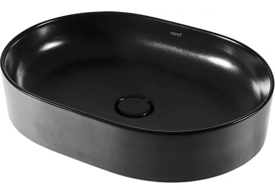 Chậu rửa mặt đặt bàn màu xám mờ COTTO C00343 MBK